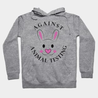 against animal testing Hoodie